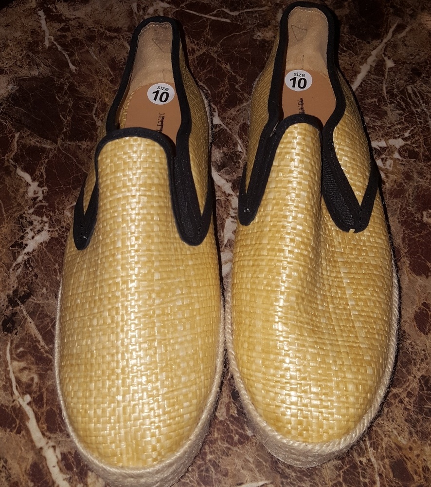 Matt Bernson Azure Espadrille Sneakers sz 10